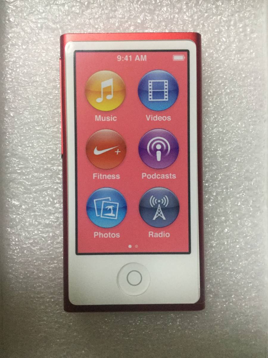 iPod nano 第7世代 本体 16GB レッド 新品 | sweatreno.com