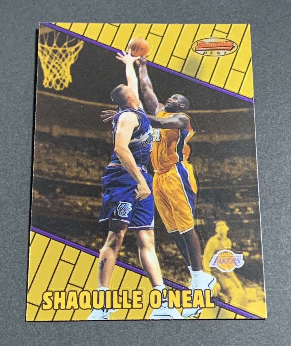 1999-00 Bowman’s Best Shaquille O’Neal 17 Lakers Topps NBA シャキールオニール　レイカーズ_画像1