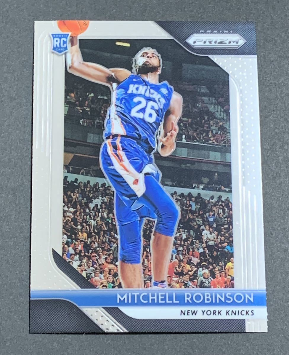 2018-19 Panini Prizm Mitchell Robinson No.227 RC Rookie Knicks NBA ミッチェルロビンソン　ルーキー　ニックス_画像1