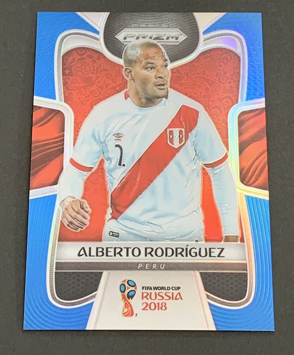 2018 Panini Prizm World Cup Alberto Rodriguez /199 No.292 Peru アルベルトロドリゲス　199枚限定　シリアル　ペルー　ワールドカップ_画像1