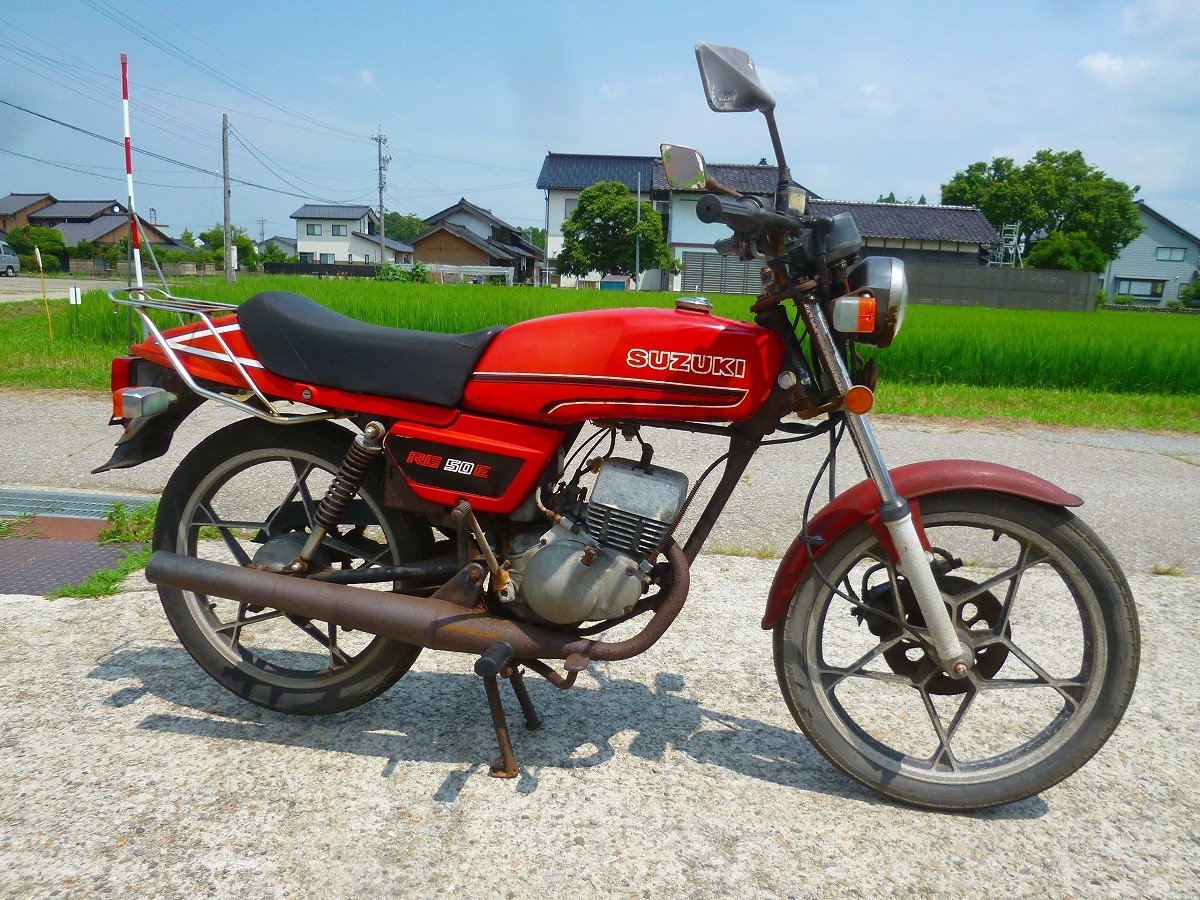 RG50E・RG502★ヘッドライトステー★SO6-26(60)_取り外し車輛