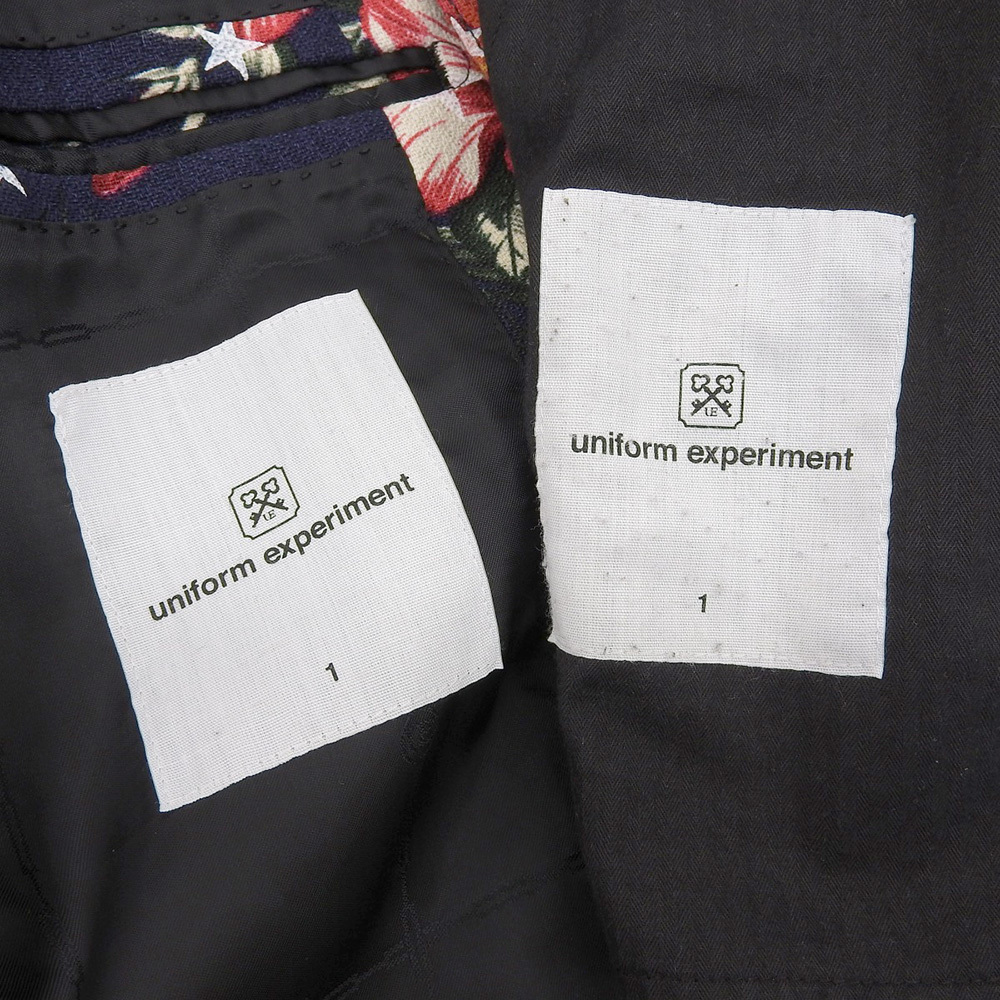 uniform experiment ユニフォームエクスペリメント UE-140007/140008 ボタニカル柄 3Bシングル スーツ 1 マルチカラー メンズ_画像5