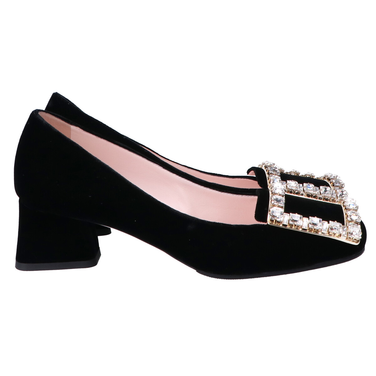 美品 Roger Vivier ロジェ・ヴィヴィエ トレ ヴィヴィエ ストラス