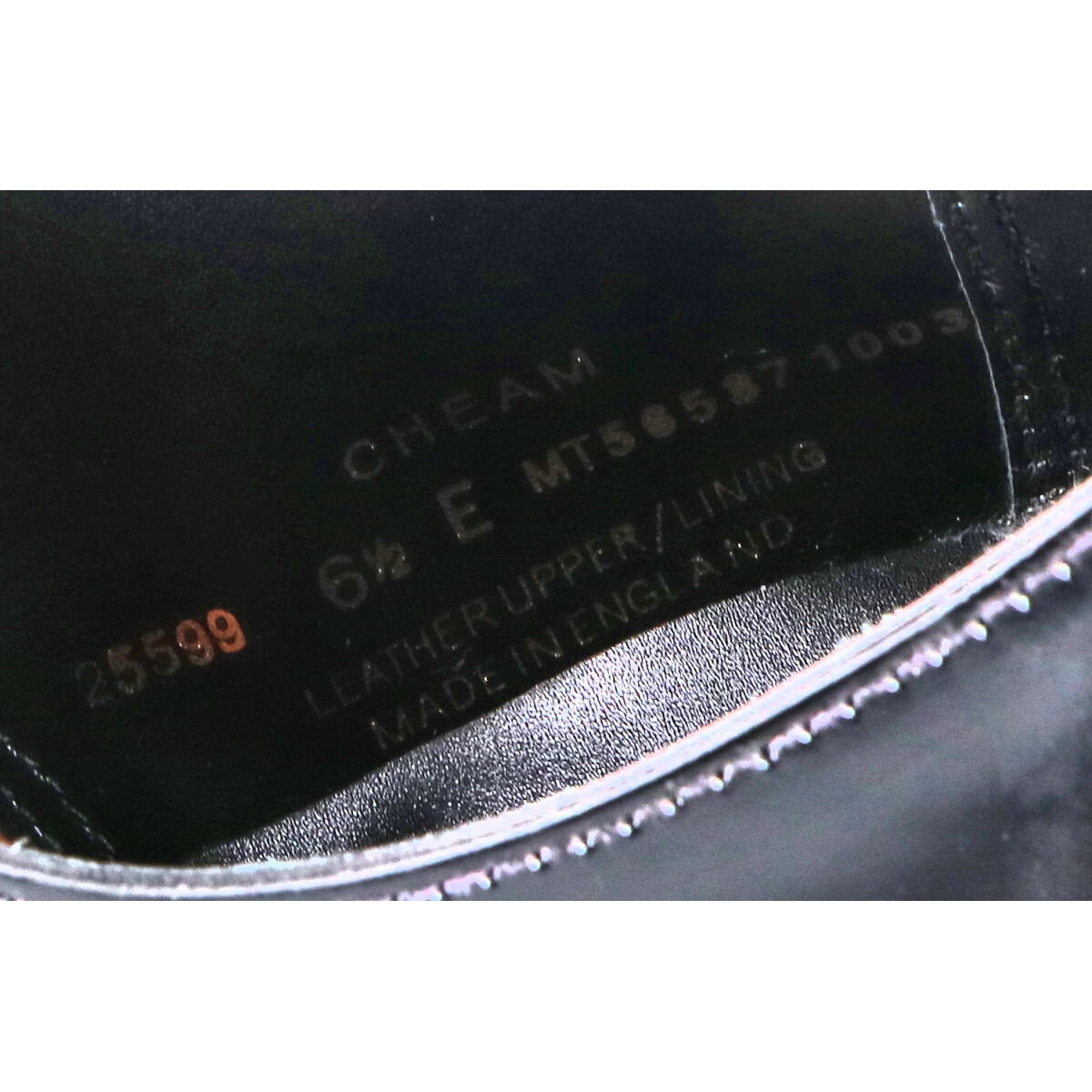 美品/ CROCKETT&JONES クロケット&ジョーンズ CHEAM パテントレザー