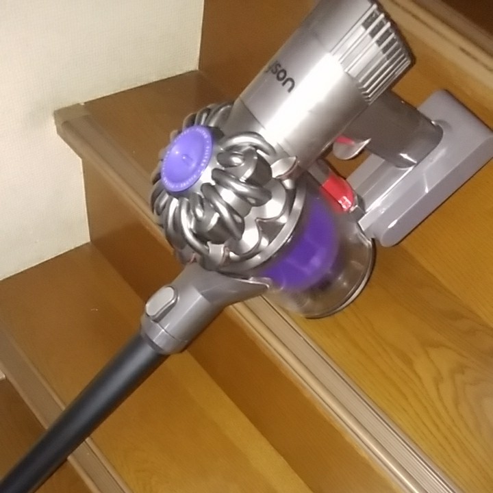 dyson v6(DC74) Fluffy ｢EASY｣ イージー ライトスタンド付き