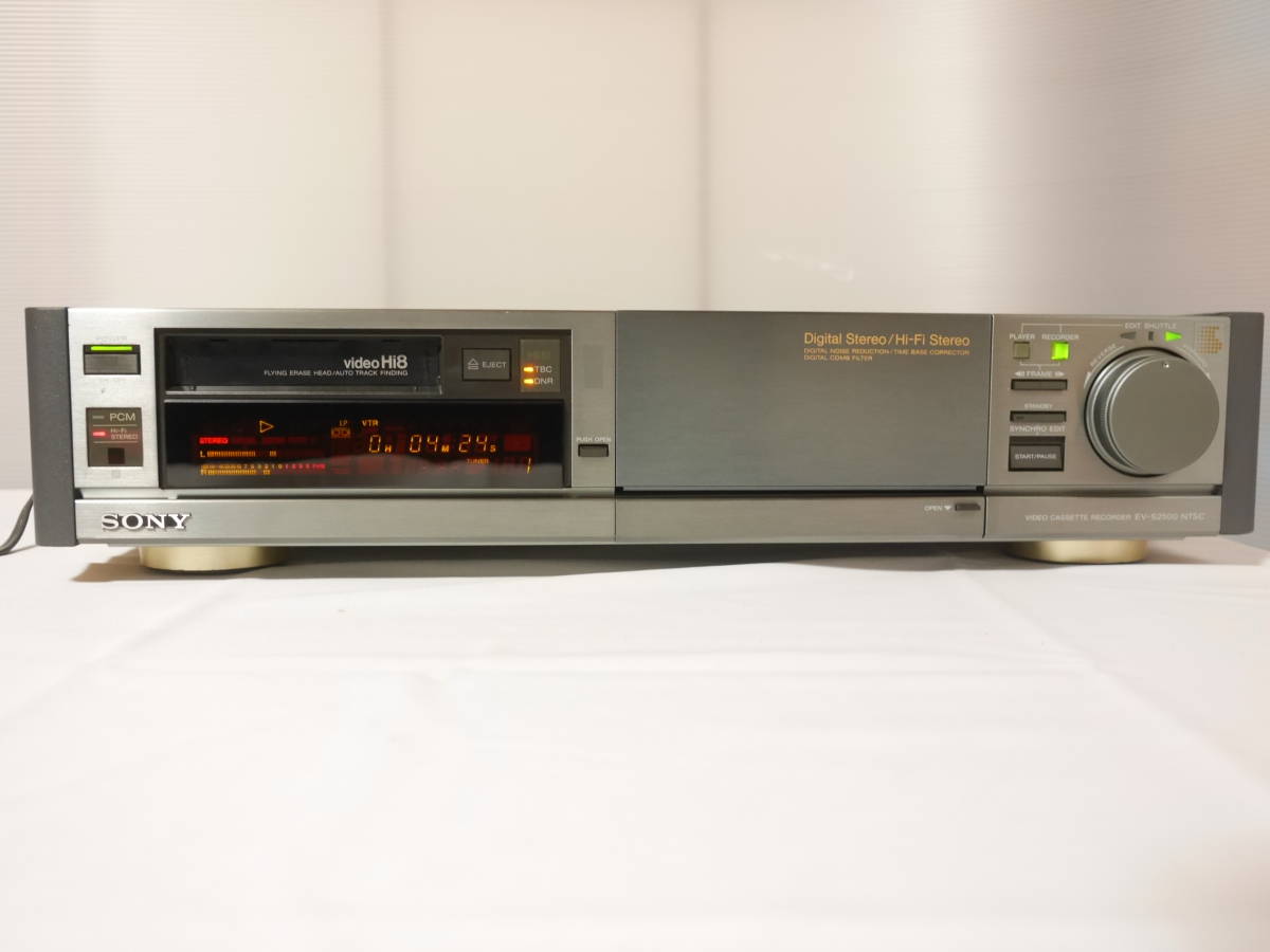 SONY EV-S2500 video Hi8 8mmビデオデッキ SONY EV-S2500 video Hi8 8mmビデオデッキ