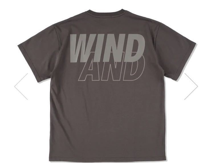 即決 新品未開封 WIND AND SEA サイズ L BIG LOGO TEE ウィンダンシー 『SEA S/S T-shirt / Black-D.Gray (SEA-22S-02) - L』_画像2