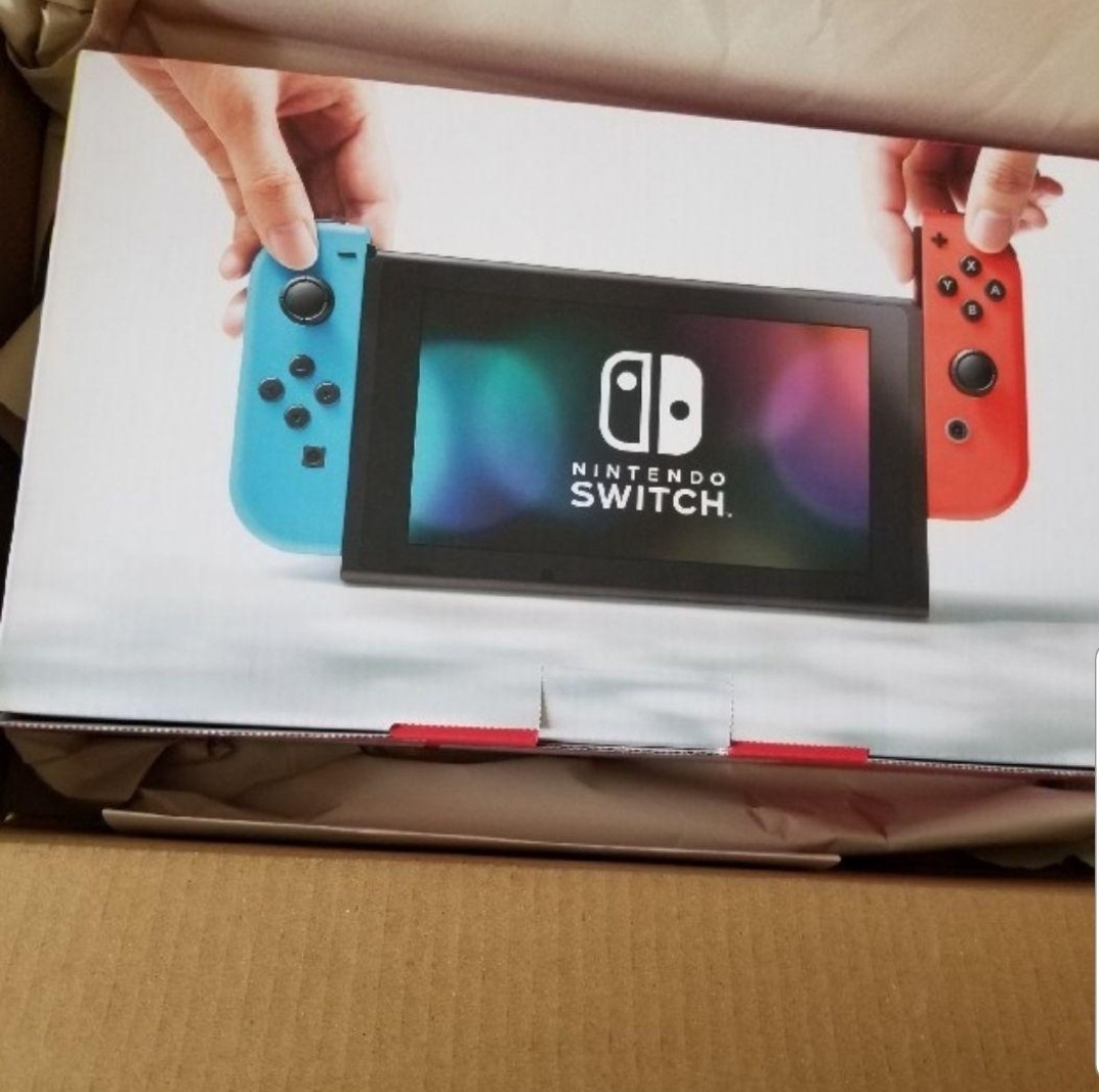 Nintendo Switch ニンテンドースイッチ本体 ネオンブルー ネオンレッド　新品