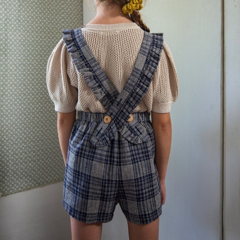 新品 4y soor ploom Jojo Playsuit Plaid|PayPayフリマ