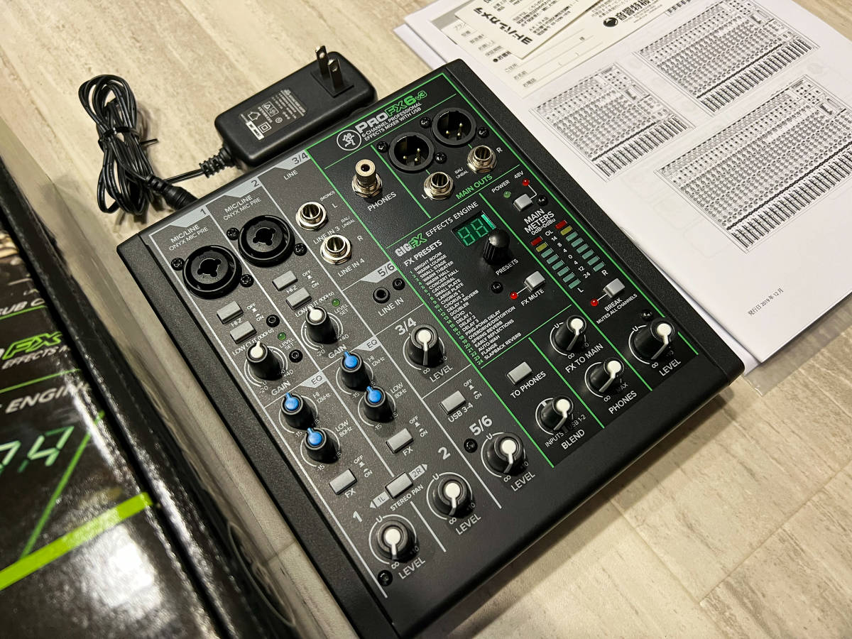 超美品】MACKIE(マッキー) ProFXv3 スタジオミキサー | dako.ind.br