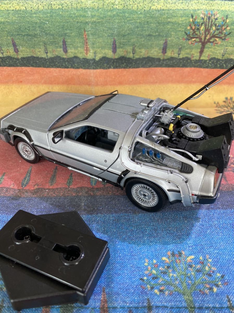 WELLY 1/24 GMC DeLorean デロリアン ガルウイング リアル ダイキャスト ミニカー バック トゥ ザ フューチャー BACK TO THE FUTURE Ⅰ_画像1