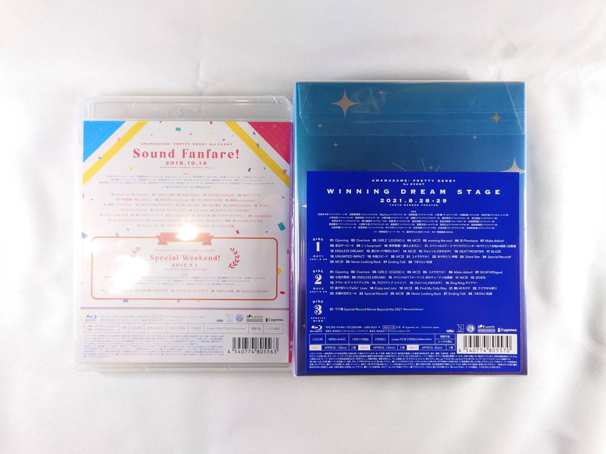 新品】ウマ娘 プリティーダービー 2nd EVENT「Sound Fanfare!」Blu