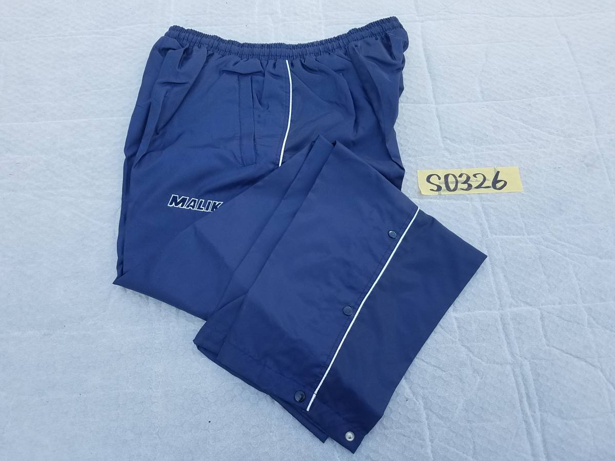 [ unused goods ]MALIK Mali k field hockey for pants car ka bread L size navy width button attaching S0326