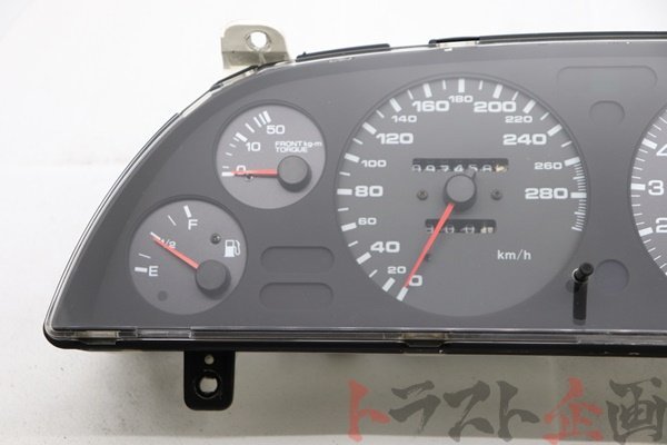 2100429236 280km スピードメーター 柿本 スカイライン GT-R BNR32 中期 トラスト企画 U_画像2