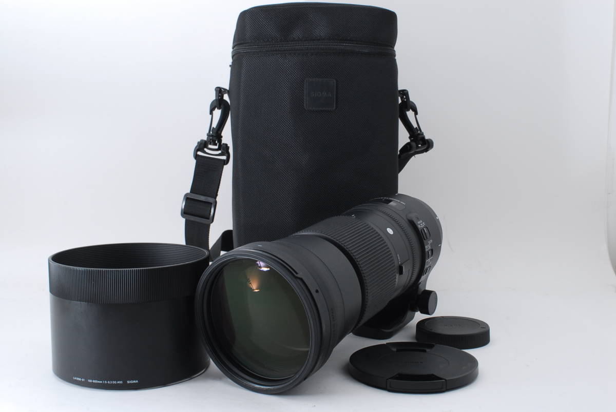 極美品☆SIGMA シグマ 150-600mm F5-6.3 Contemporary CANON キャノン