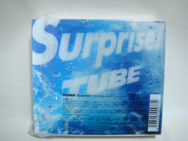 視聴程度未使用に近い TUBE チューブ Surprise! CD&DVD の画像2