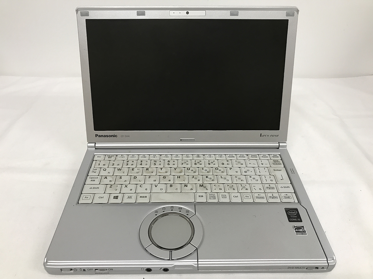 6544円 大特価放出! 中古■訳有 Let's note CF-SX4 i5-5200U 8G SSD:250G SD DVDマルチ Win10 AC付 スピーカー キー一部不良 送料無料