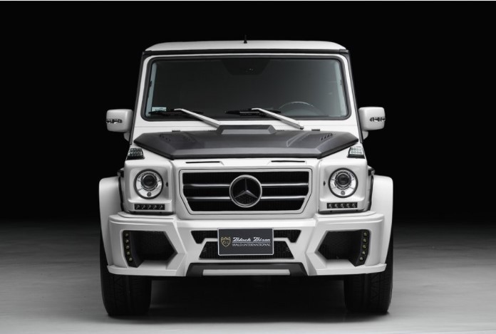 【WALD BlackBison Edtion】 Mercedes-Benz W463 ゲレンデ FRP製 4PS オーバーフェンダー ブラックバイソン ベンツ ヴァルド G500 G550_画像5