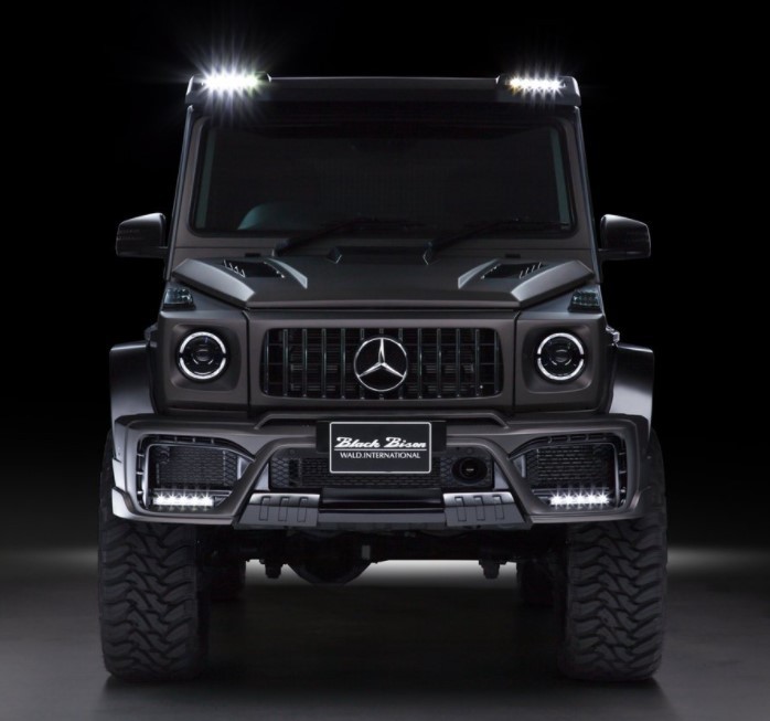【WALD Black Bison Edition】 Mercedes-Benz Gクラス オーバーフェンダー 2016y~2018y G350d G550 G63 W463 ゲレンデ ベンツ フェンダー_画像3