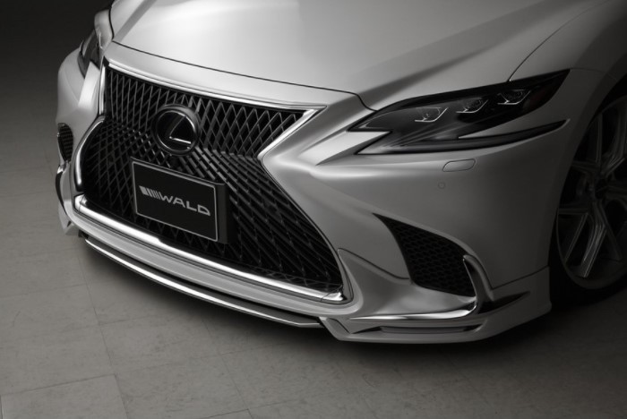 【WALD - ExecutiveLine】 LEXUS LS 50系 GVS5# VXFA5# LS500 LS500h H29.10~ フロントバンパースポイラー レクサス バルド ABS製_画像3