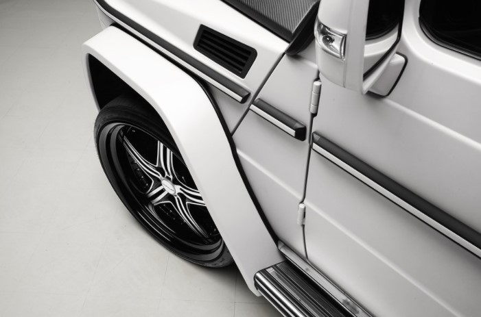 【WALD BlackBison Edtion】 Mercedes-Benz W463 ゲレンデ FRP製 フル エアロ 4点キット ブラックバイソン ベンツ バルド ヴァルド_画像7