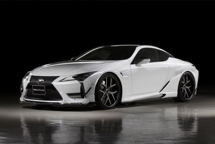 【正規WALD社製】 WALD LEXUS レクサス LCクラス フロントバンパースポイラー LC500 LC500h GWZ100 URZ100 バンパー フロントスポイラー_安心の正規WALD社製