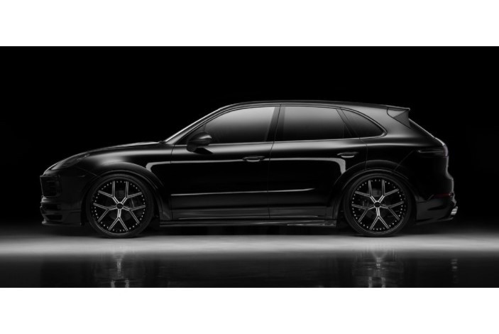 【WALD BlackBison】 Porsche 9YA 2018y- Cayenne 5Pキット (F S R DC OF) フルキット エアロ カイエン バルド ヴァルド 5点 セット_画像4