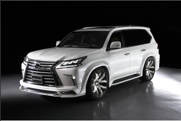 【WALD-SportsLine】 LEXUS LX570 H27.9~ URJ201W フロントスポイラー レクサス LX ハーフ スポイラー エアロ フロントバンパースポイラー_画像2