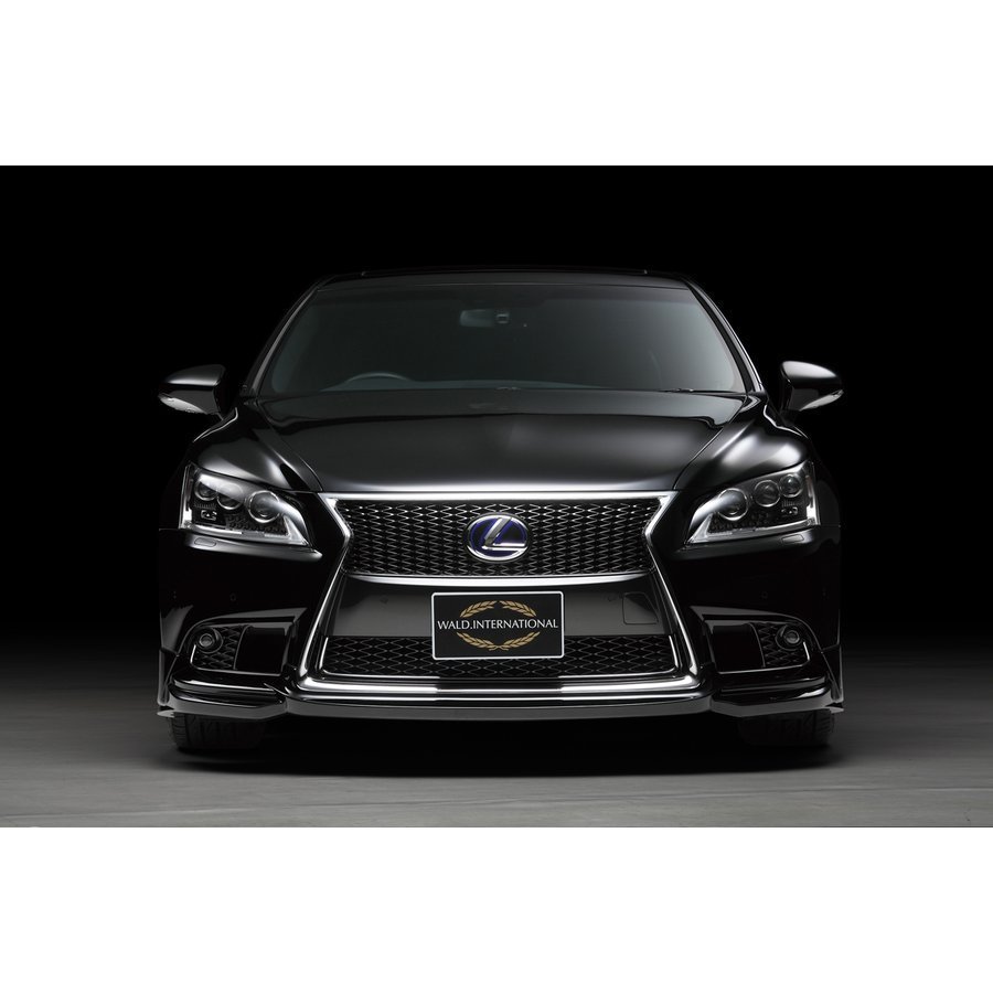 【WALD - ExecutiveLine】 F-SPORT LEXUS LS USF40 UVF45 LS460 LS600h フロントスポイラー ハーフ H24.10~H29.10 レクサス エアロ_安心の正規WALD社製