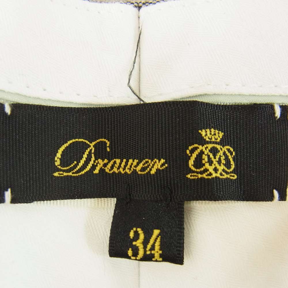 Drawer ドゥロワー 22SS ウール ナナコ織 マッケン テーパード
