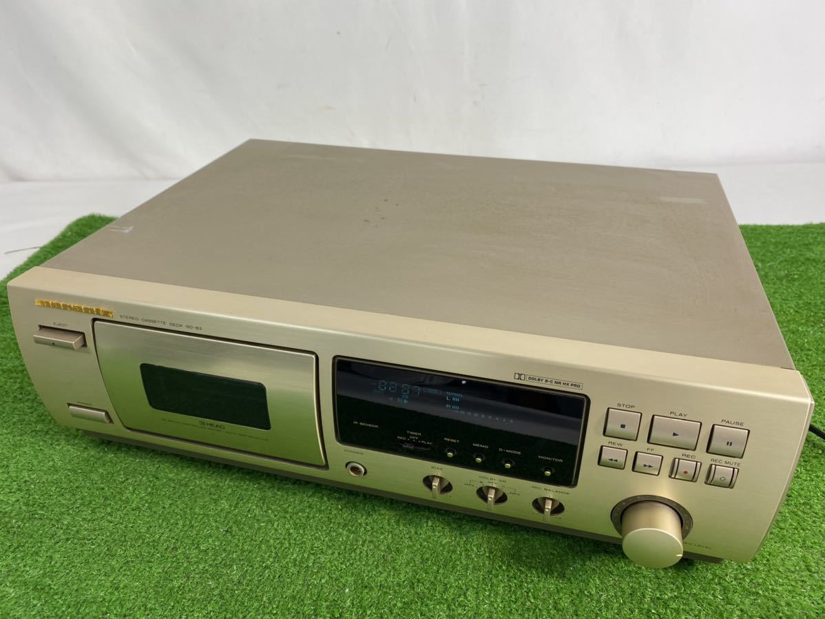 2022新発 マランツ MARANTZ SD-63 N カセットデッキ hotelpartner.al