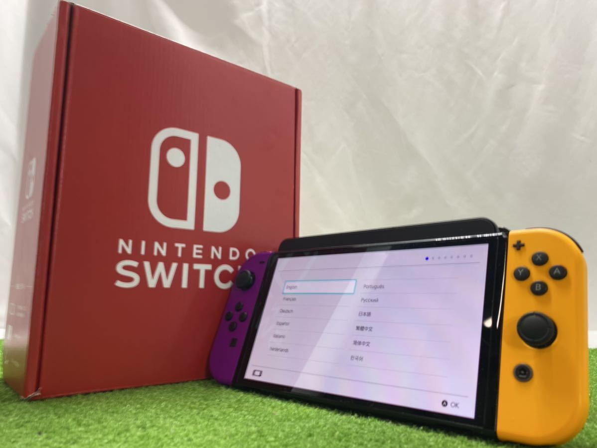 初期化済み】Nintendo Switch HEG-001 有機ELモデル ブラック