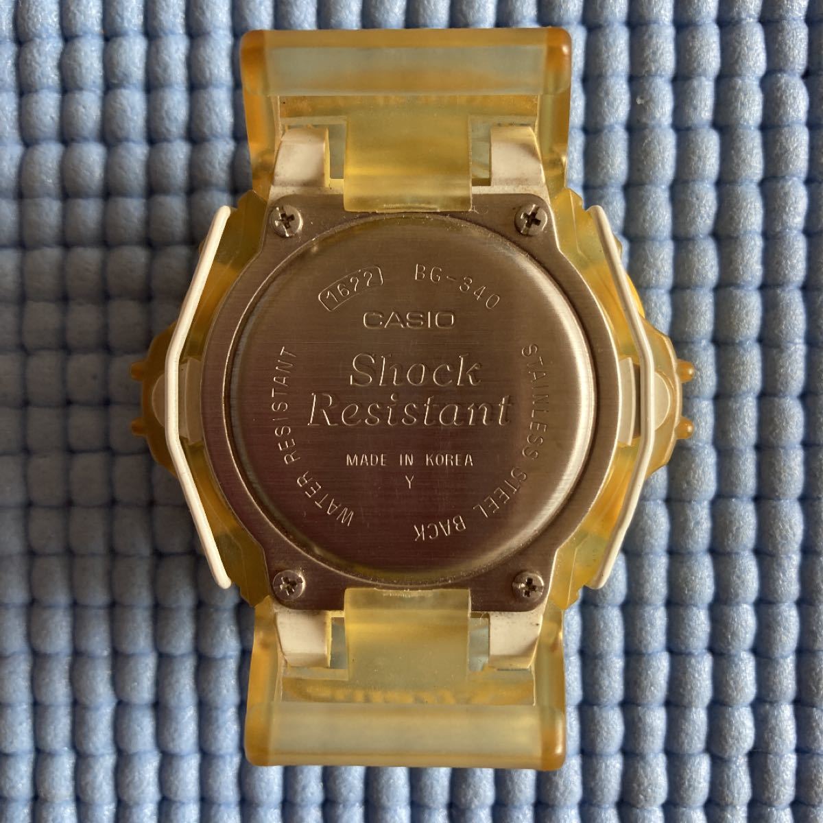電池切れ】CASIO G-SHOCK Baby-G 1622-G イエロー ジャンク 電池切れ】CASIO G-SHOCK Baby-G 1622-G イエロー ジャンク