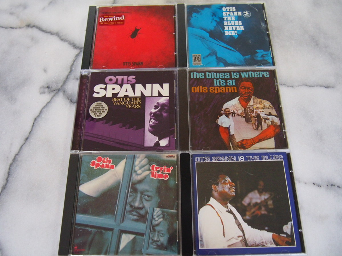  музыка * западная музыка *CD*o-tis* Span OTIS SPANN* блюз * музыкант *CD совместно комплект 