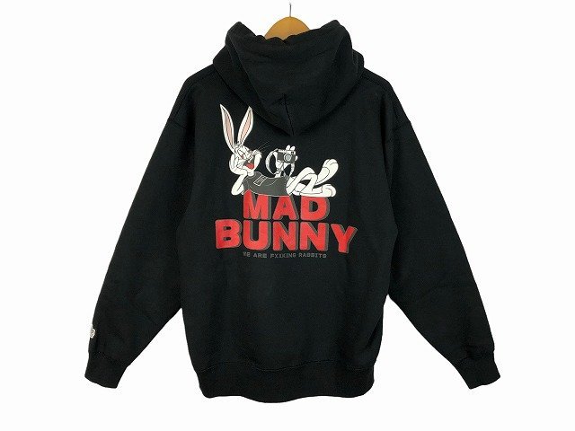 FR2/エフアールツー パーカー MAD BUNNY メンズ サイズ : L ブラック