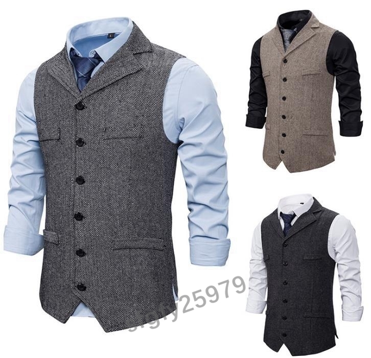 E501 ☆ Новый мужской костюм лучший бизнес Giled Wedding Formal Formal Casual Gentleman Bucket с осенью / зимой воротник