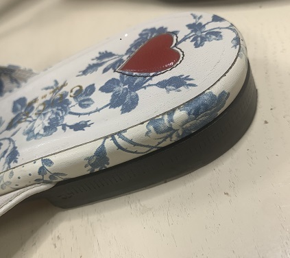 GUCCI グッチ ホースビット スリッパ ブルーフラワー 希少 | web
