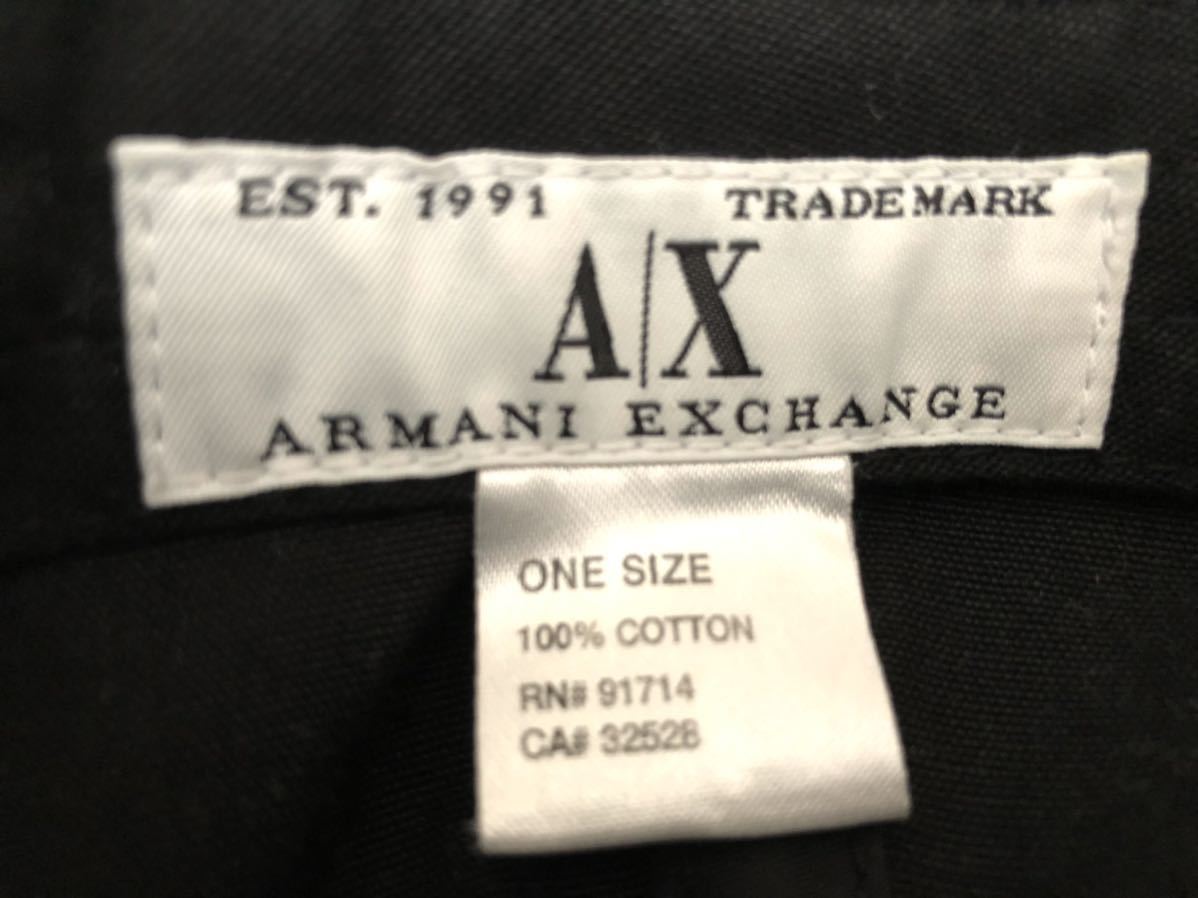 ARMANI EXCHANGE アルマーニエクスチェンジ　キャップ帽子 _画像3