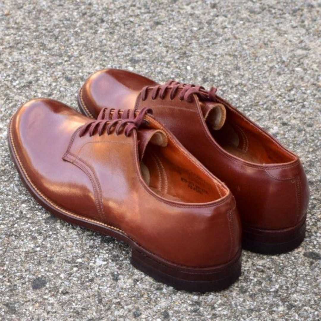 1940s US ARMY 未使用 (US NAVY サービスシューズミリタリー 50s 60s Service Shoes ヴィンテージシューズ 40年代 デッドストック_画像9