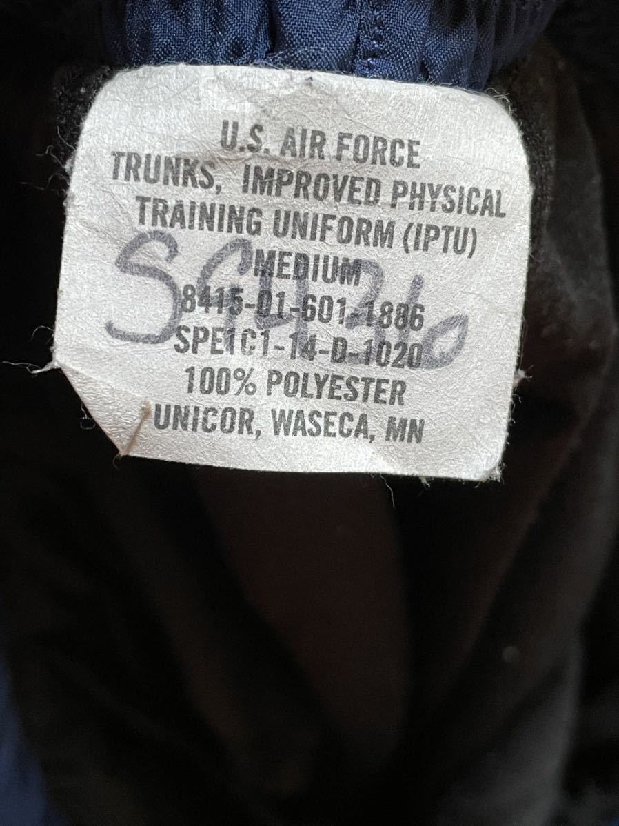 米軍放出品　中古良品　ＵＳ　ＡＩＲ　ＦＯＲＣＥ　トレーニングパンツ_画像9
