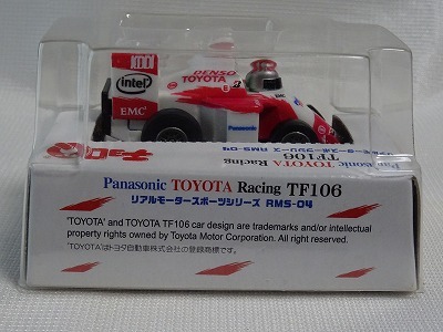 TOYOTA Racing TF106 Panasonic チョロQ 未使用　タカラ_画像10