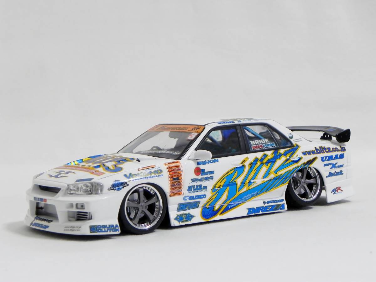 熱い販売 ラジコンボディ スカイラインER34 BLITZ SPEC