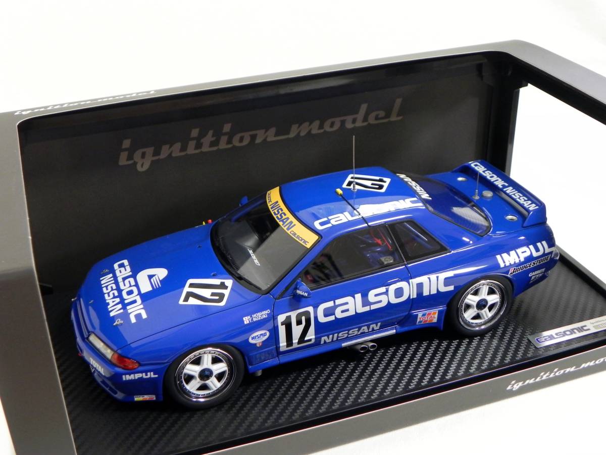 イグニッションモデル 1/18 CALSONIC SKYLINE #12 R32 GT-R 1990 JTC