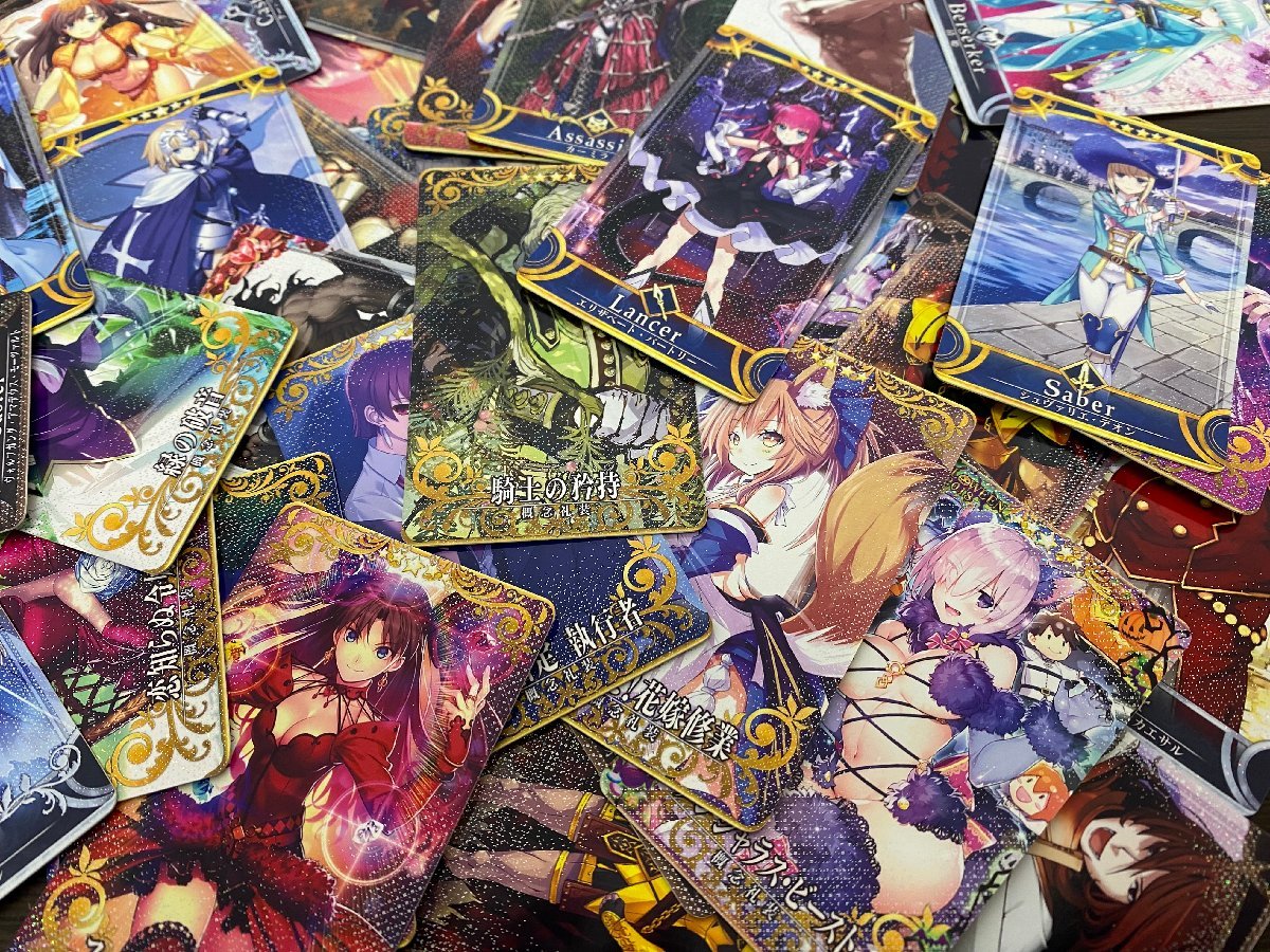 *[ mountain sale ]Fate/Grand Order FGO arcade approximately 400 sheets rom and rear (before and after) inside tent approximately 55 sheets FGOAC used Nagoya city 