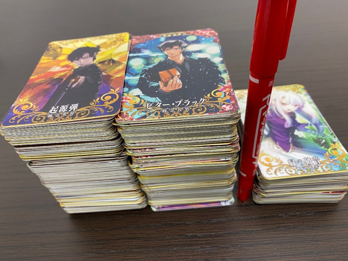 *[ mountain sale ]Fate/Grand Order FGO arcade approximately 400 sheets rom and rear (before and after) inside tent approximately 55 sheets FGOAC used Nagoya city 