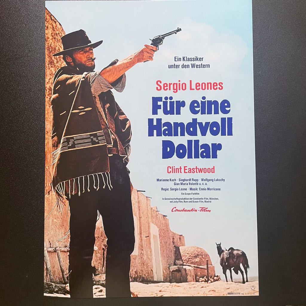 ヤフオク! - ポスター『荒野の用心棒』(A Fistful of Dol...