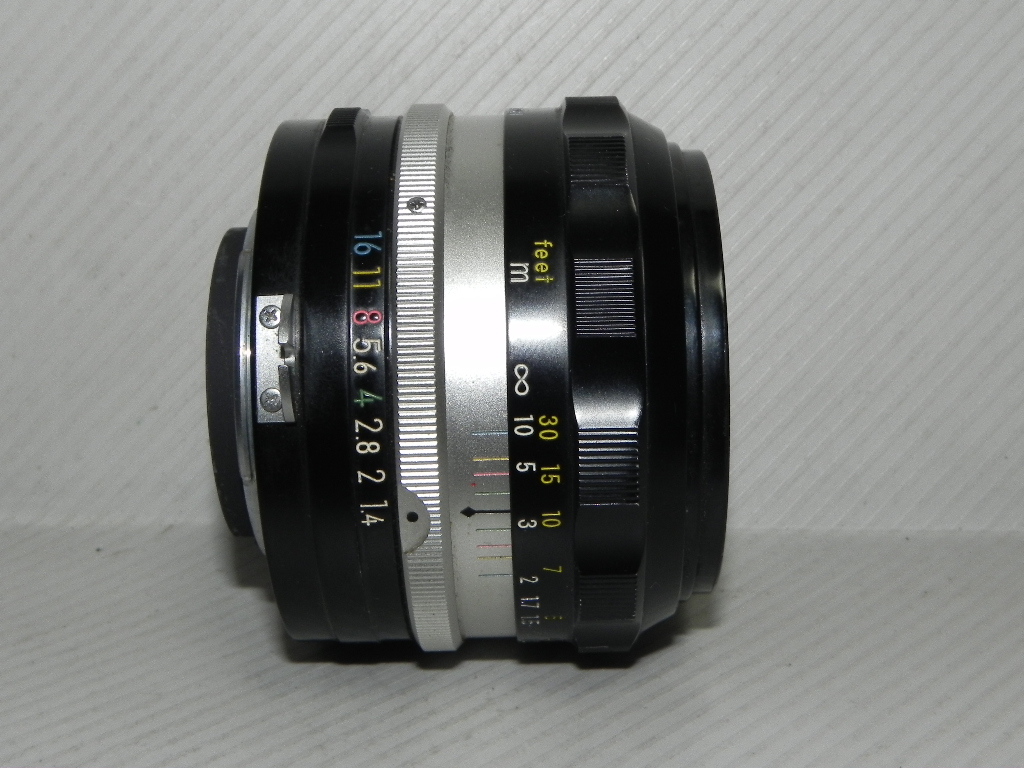2550円 最高品質の Nikon NIKKOR-S.C Auto 50mm f 1.4 単焦点レンズ