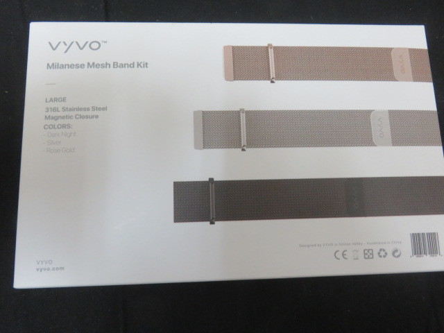 VYVO スマートウォッチ ICON leggera 体重計 マグネット式 メッシュ