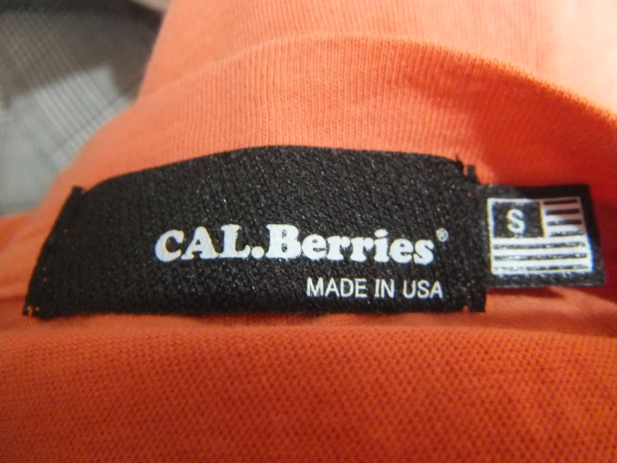 CAL. Berries カルベリーズ USA製 半袖Tシャツ 綿 S コットン100% チュニック レディース トップウィンジャパン メ13753の画像5