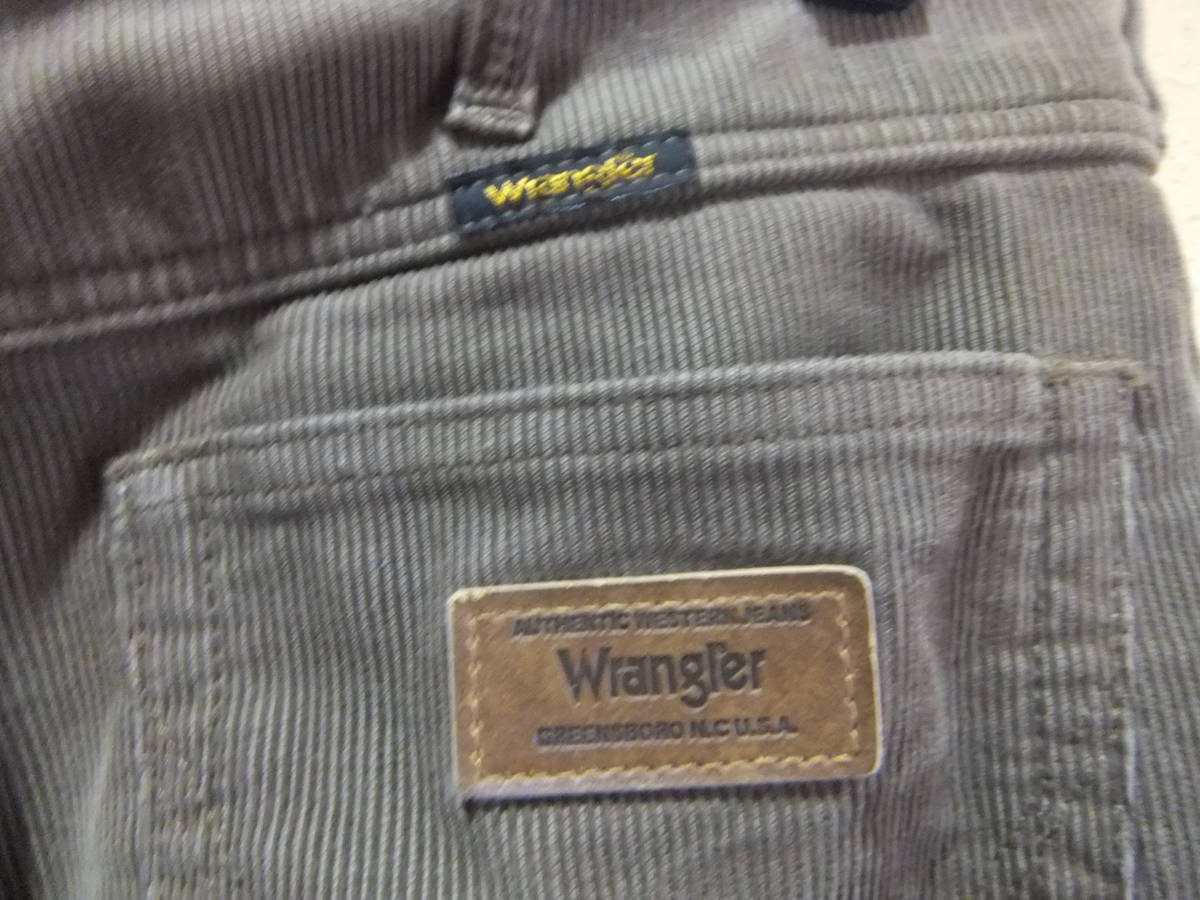 Wrangler ラングラ－ メンズ W32 コーデュロイパンツ ボトム ヴィンテージ ビンテージ メ13772_画像4